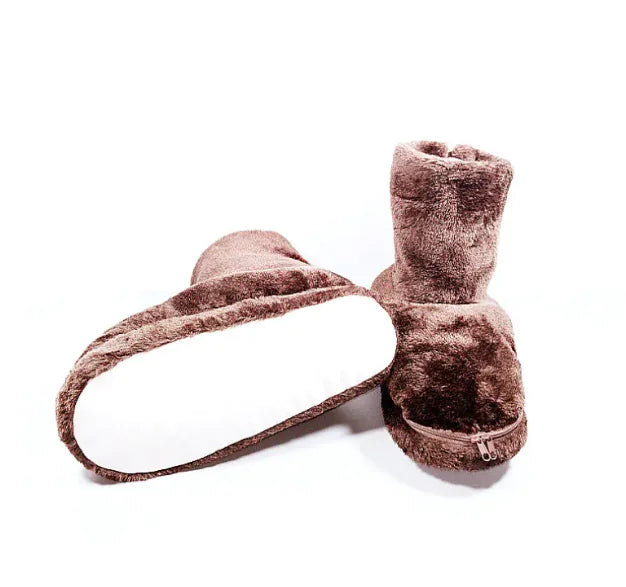 NorthNest™ WarmStep Slippers – Rechargeable Indoor Heated Comfort