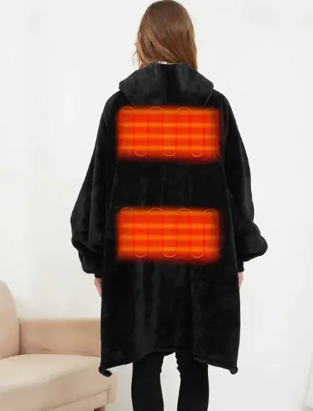 NorthNest™ HearthHood – USB Heated Hoodie