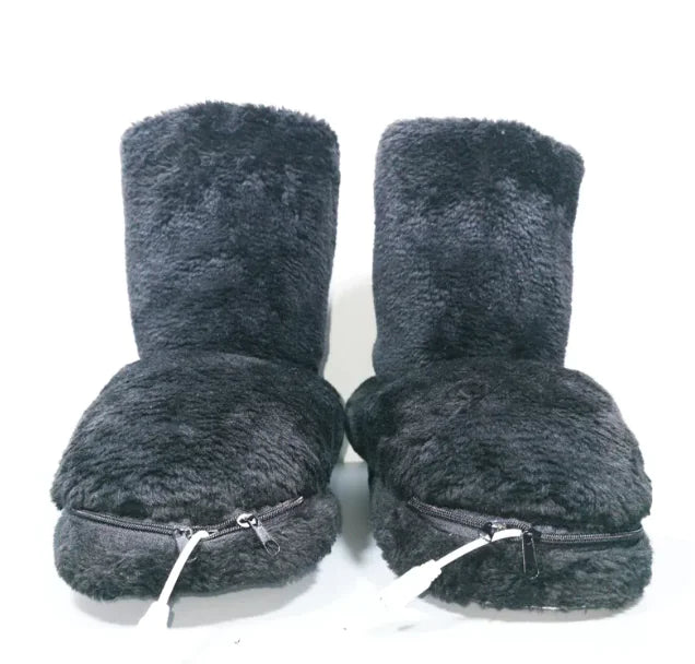NorthNest™ WarmStep Slippers – Rechargeable Indoor Heated Comfort