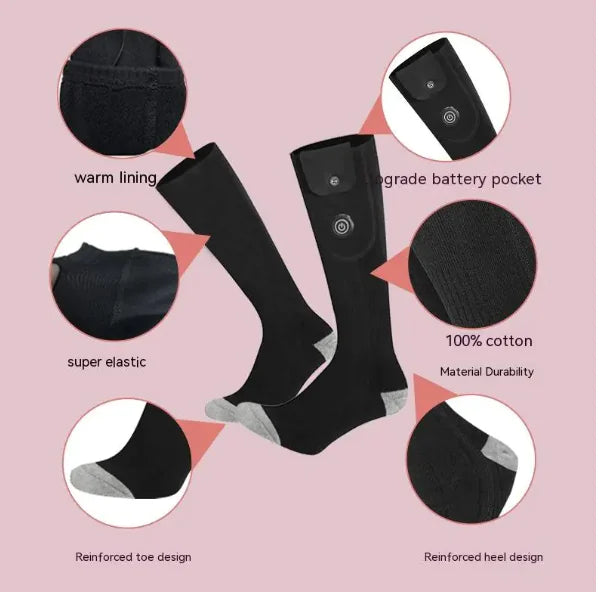 NorthNest™ ArcticStep Socks – Rechargeable Thermal Socks